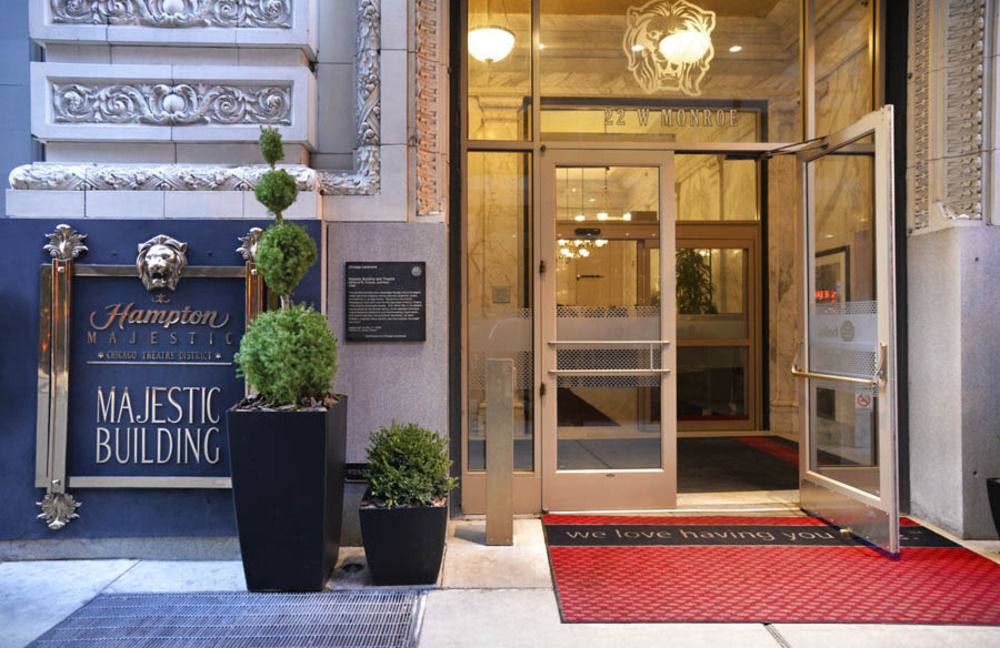 Hampton Inn Majestic Chicago Theatre District Экстерьер фото