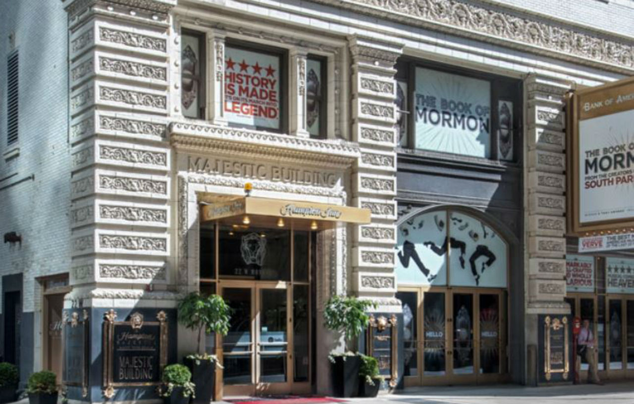 Hampton Inn Majestic Chicago Theatre District Экстерьер фото